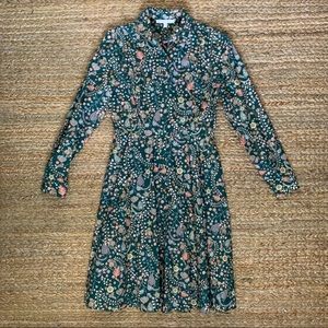 Antonio Melani Floral Button-down Dress
